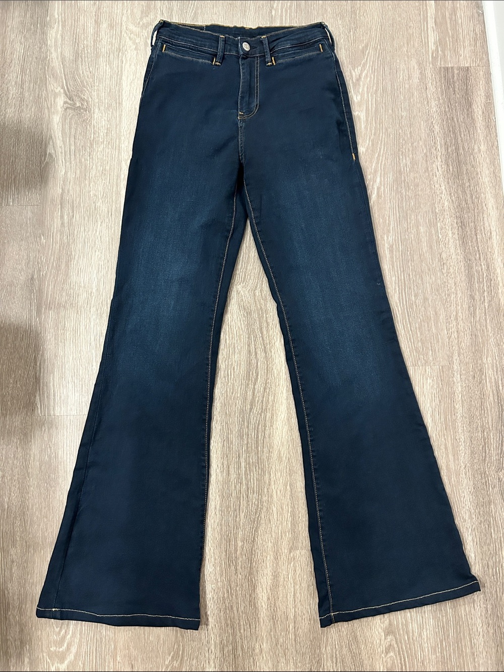 True Religion - Fey High Rise Modern Flare Jeans